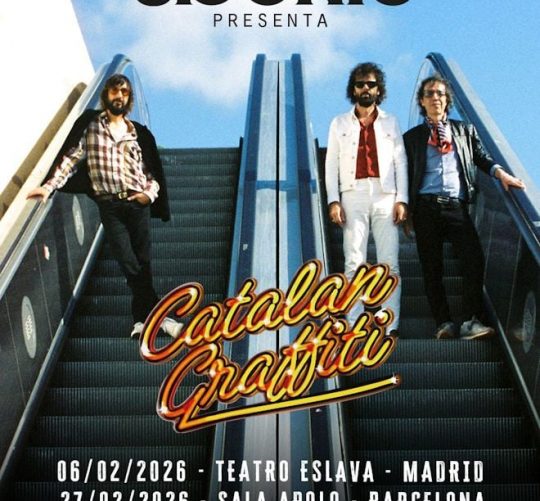 Sidonie anuncia los dos primeros conciertos de presentación de 'Catalan Graffiti', el próximo nuevo disco que lanzarán el 14 de noviembre