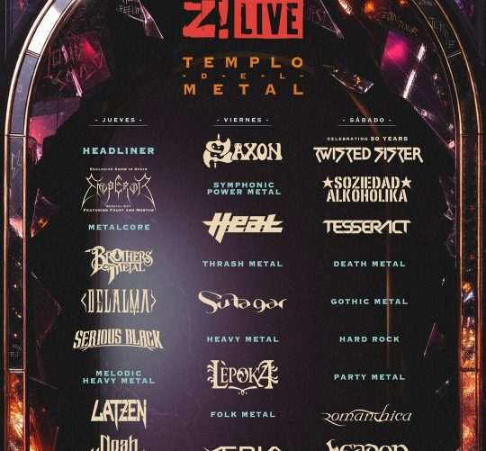 A falta de confirmar un buen puñado de nombres, incluso un cabeza de cartel, el Z! Live 2026 de Zamora desvela ya su programación por días