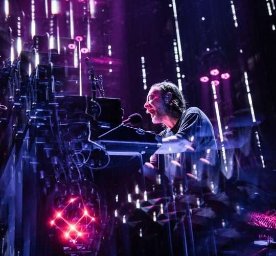 Thom York, cantante de Radiohead, el 4 de noviembre de 2025 en el Movistar Arena de Madrid