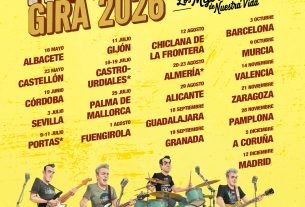 Hombres G anuncian la gira 'Los Mejores Años de Nuestra Vida 2026', con la que recorrerán todo el país dando conciertos el próximo año