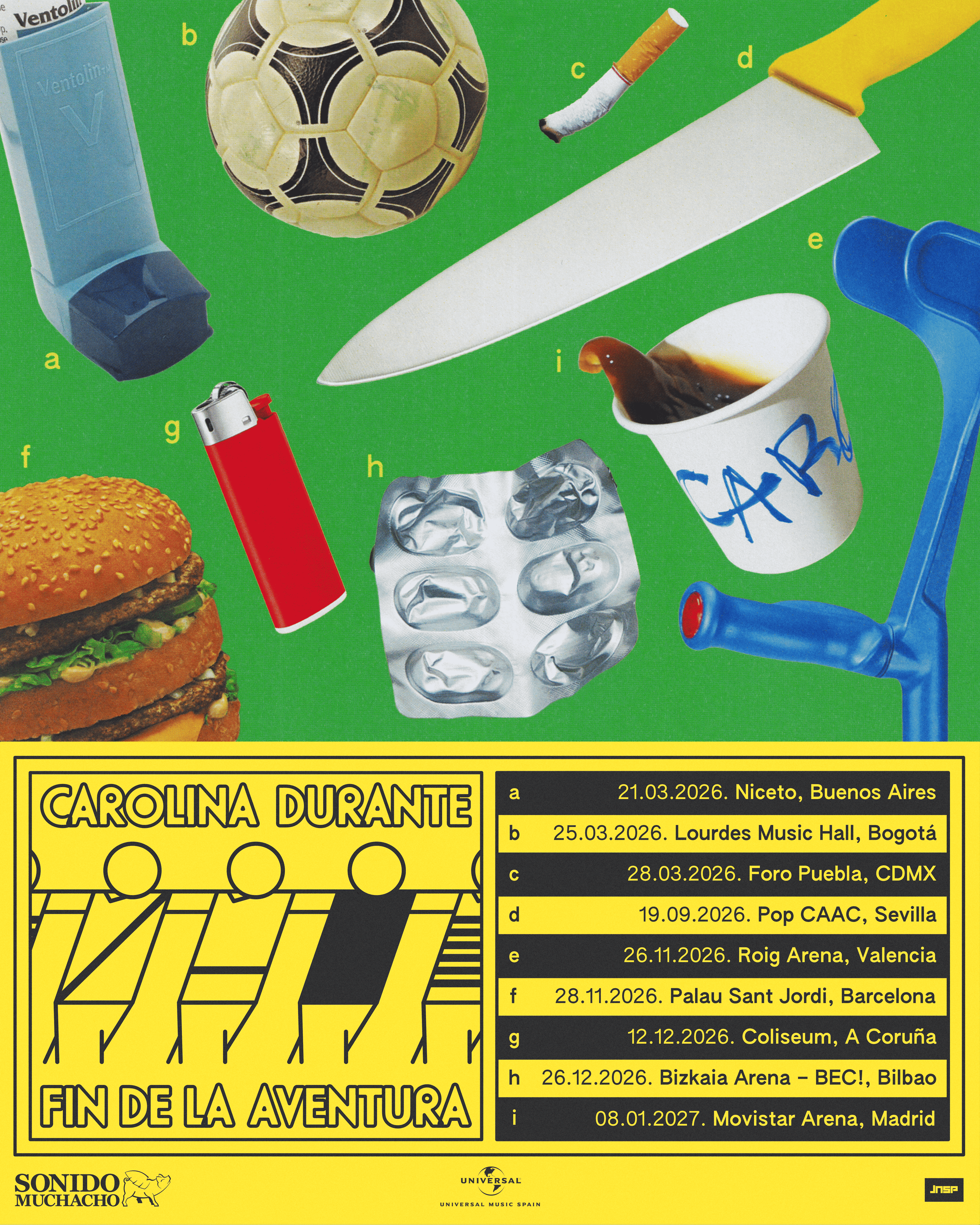 Carolina Durante anuncia una serie de conciertos en grandes recintos como cierre de gira en España y salas en América Latina en 2026 y 2027