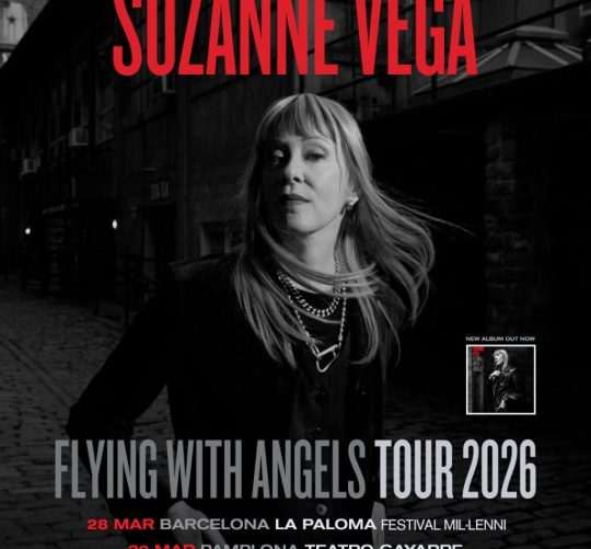 Suzanne Vega anuncia conciertos en Barcelona, Pamplona y Madrid en marzo del próximo año 2026 para presentar su más reciente último disco