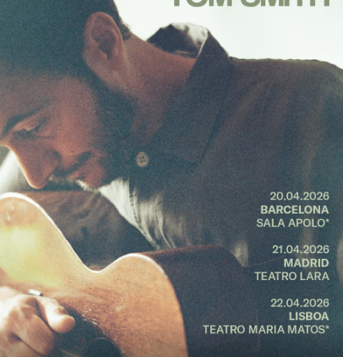 Tom Smith, líder de Editors, presentará su debut en solitario en Barcelona y Madrid en abril: día 20 en la Sala Apolo y el 21 en Teatro Lara