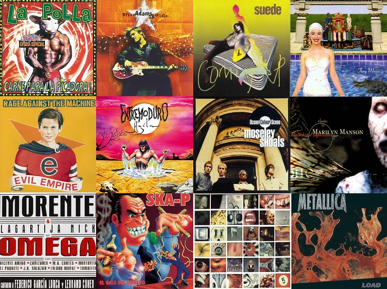 30 discos de 1996 que cumplen 30 años en 2026