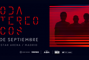 Soda Stereo volverá a latir con fuerza en Madrid, en un concierto especial que será el próximo 24 de septiembre de 2026, el Movistar Arena
