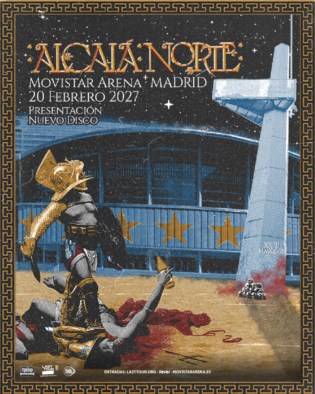 Alcalá Norte anuncia concierto en el Movistar Arena de Madrid el 20 de febrero de 2027 para presentar su esperado próximo segundo disco