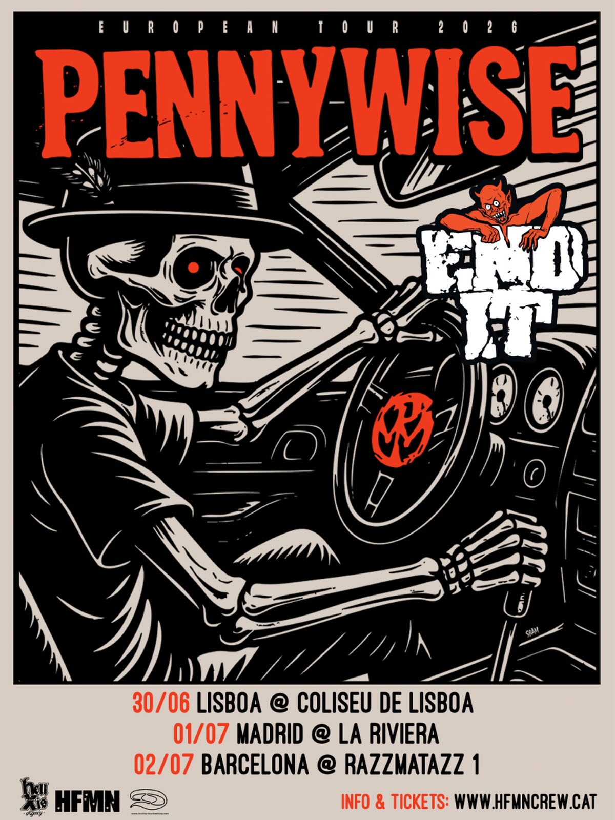 Gira española de Pennywise