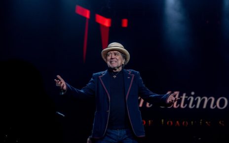 Crónica del último concierto de la carrera de Joaquín Sabina, celebrado el domingo 30 de noviembre de 2025 en el Movistar Arena de Madrid