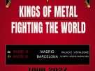 Manowar anuncia conciertos en grandes pabellones de Madrid y Badalona en 2027 con su 'Kings of metal fighting the world Tour 2027'