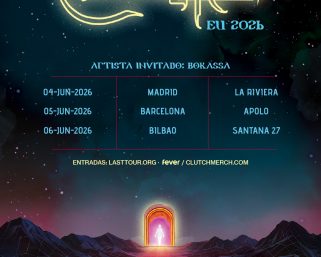 Clutch anuncia su esperado regreso al Estado con tres conciertos confirmados en junio de este año 2026 en salas de Madrid, Barcelona y Bilbao