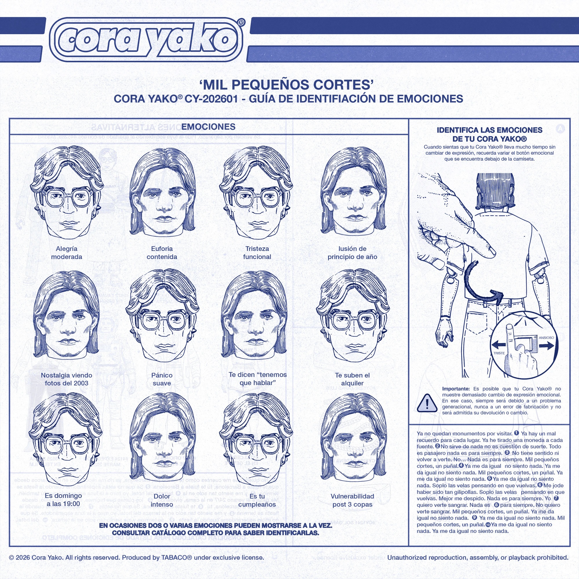 Cora Yako presenta 'Mil pequeños cortes', el tercer adelanto y tema que da título a su próximo álbum, que verá la luz el 20 de febrero