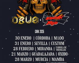 Obús y Barón Rojo ofrecerán una serie de conciertos conjuntos en los que celebrarán en una gira sus carreras para gusto de sus seguidores