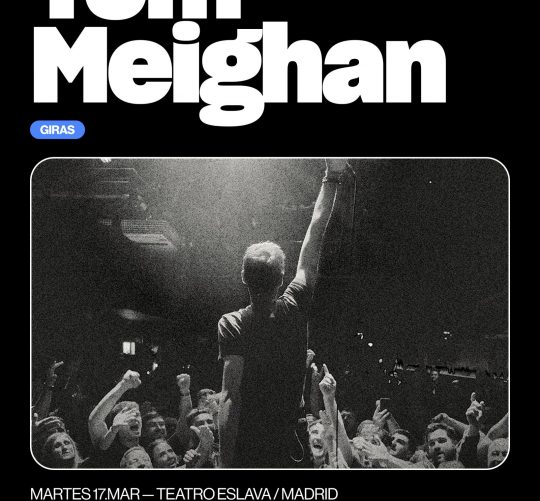 Tom Meighan llega a Madrid y Barcelona con su gira 'The original voice of Kasabian'. Las citas son en marzo en Teatro Eslava y Sala Apolo