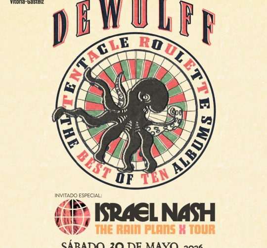 El próximo 30 de mayo, La Riviera de Madrid acogerá un doble concierto con DeWolff como cabeza de cartel e Israel Nash como artista invitado