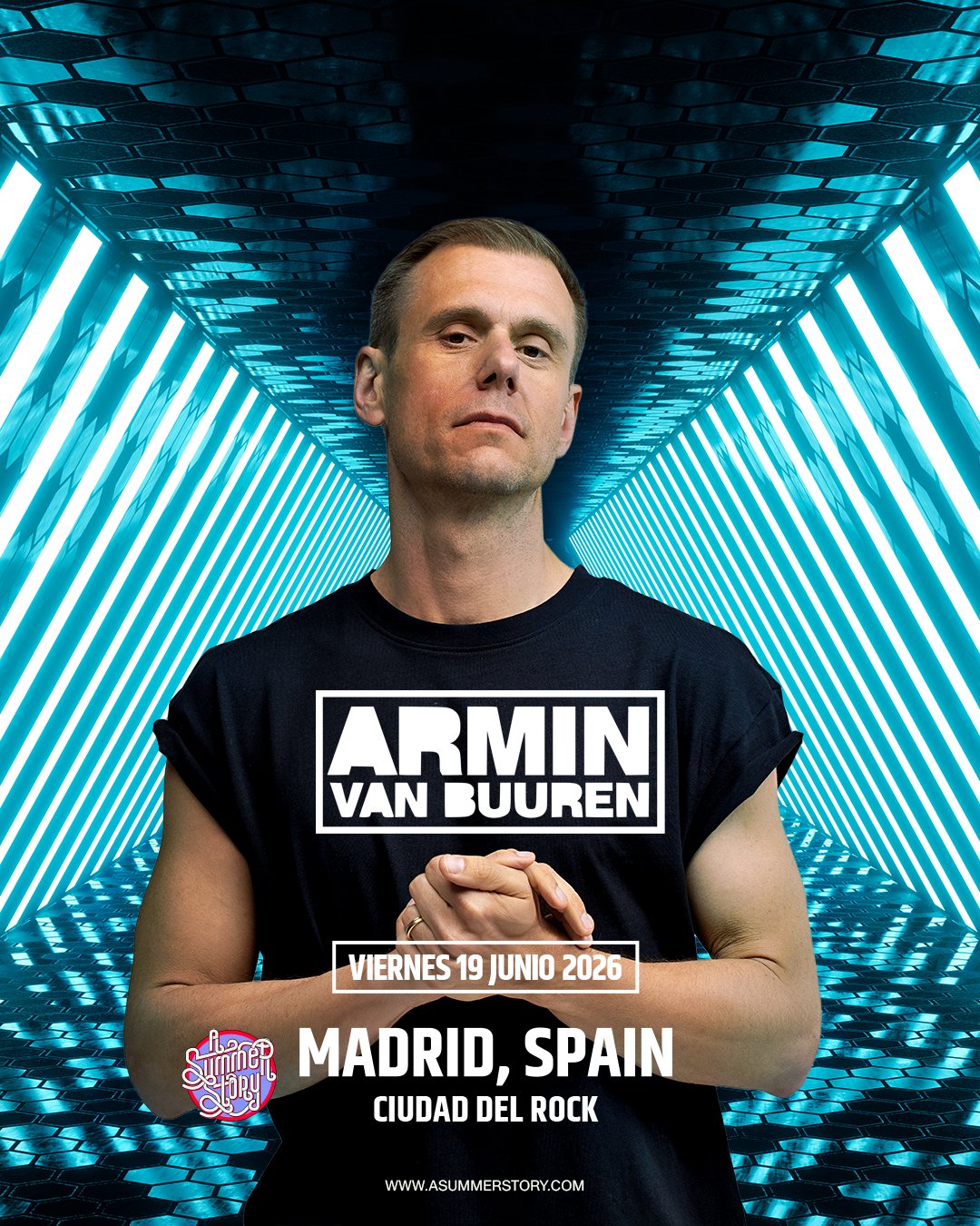 Armin Van Buuren se suma a David Guetta en A Summer Story 2026, festival que se celebrará los días 19 y 20 de julio en Arganda del Rey