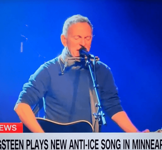 Bruce Springsteen contra Trump en MInneapolis