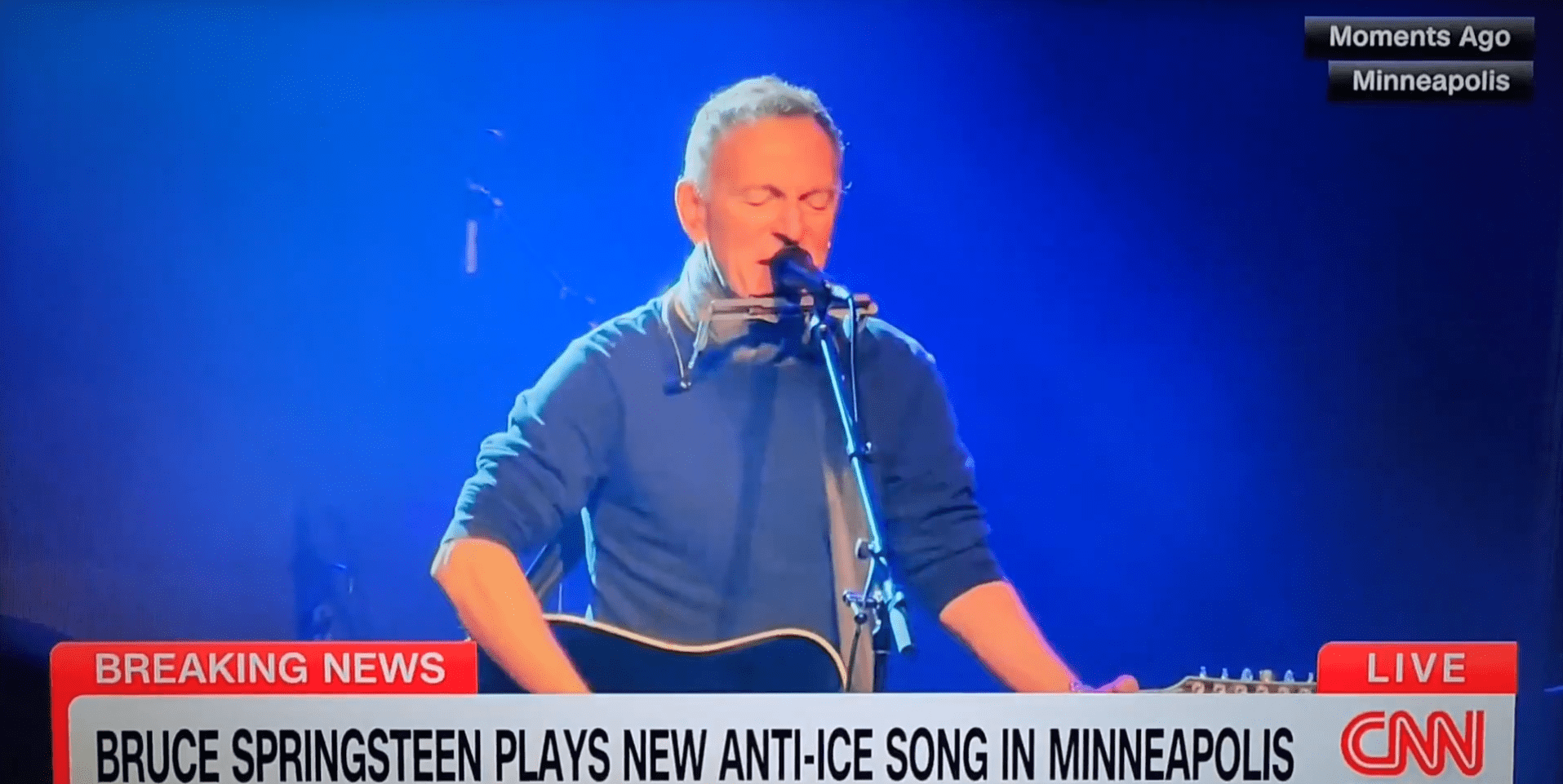 Bruce Springsteen contra Trump en MInneapolis