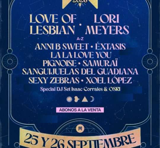 Tras su primera edición, regresa el festival Muralla Indie los días 25 y 26 de septiembre de este 2026 en Alcalá de Henares (Madrid)