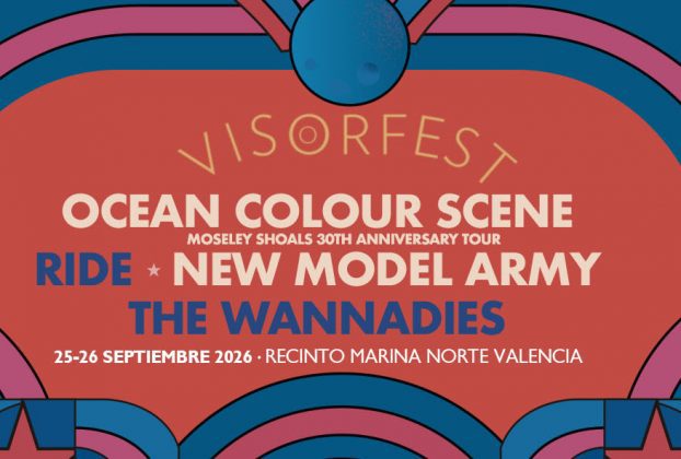 Visor Fest 2026 amplía su cartel con Ocean Colour, New Model Army y The Wannadies. En septiembre en el recinto de la Marina Norte de Valencia