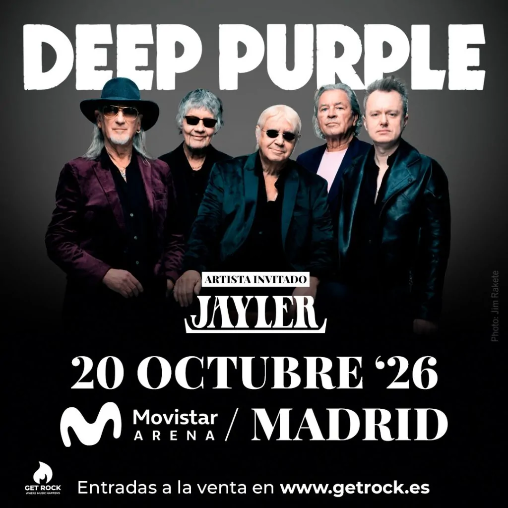 Deep Purple en el Movistar Arena de Madrid