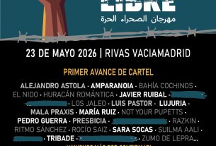 El Auditorio Miguel Ríos de Rivas Vaciamadrid acogerá el 23 de mayo el Festival Sáhara Libre para visibilizar la lucha del pueblo saharaui