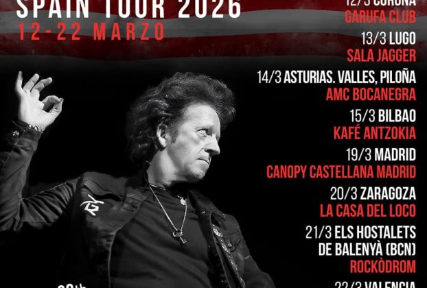 Willie Nile regresa a España para protagonizar una gira española con la que visitará ocho ciudades durante el mes de marzo de este 2026