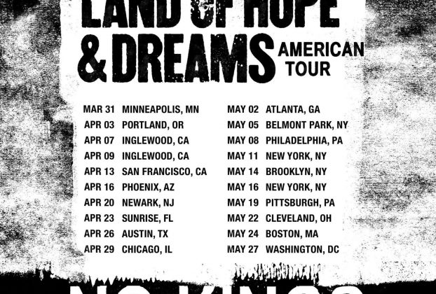 Bruce Springsteen & The E Street Band anuncian gira por EEUU para este 2026. El tour arrancará simbólicamente el 31 de marzo en Minneapolis