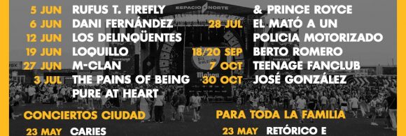 Ya conocemos la programación de Las Noches del Malecón 2026, ciclo musical que llena Murcia de conciertos en diferentes emplazamientos