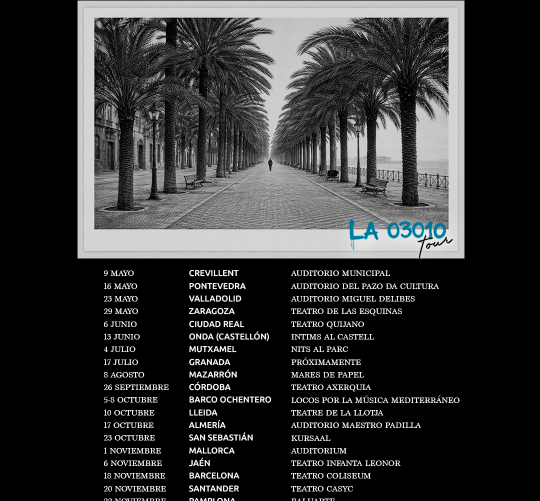 Revolver anuncia nuevo disco y muchos conciertos de presentación en 2026 en multitud de teatros y auditorios de toda la geografía española