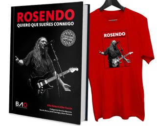 Ya está en preventa la edición ampliada del libro 'Rosendo. Quiero que sueñes conmigo', con 32 nuevas páginas y camiseta exclusiva de regalo