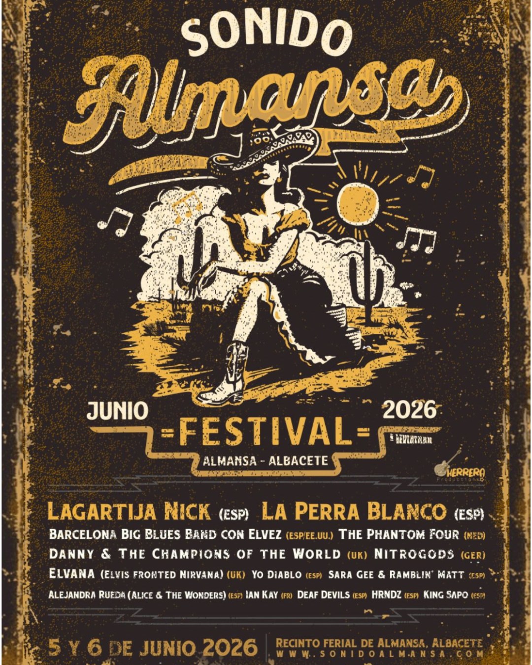 Nace un nuevo festival que se llama Sonido Almansa (en Albacete) y que aúna talento internacional, música multigénero y gastronomía local