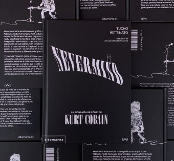 'Nevermind' es la novela gráfica con la que Tuono Pettinato rindió homenaje a Kurt Cobain, el alma atormentada detrás del fenómeno Nirvana.