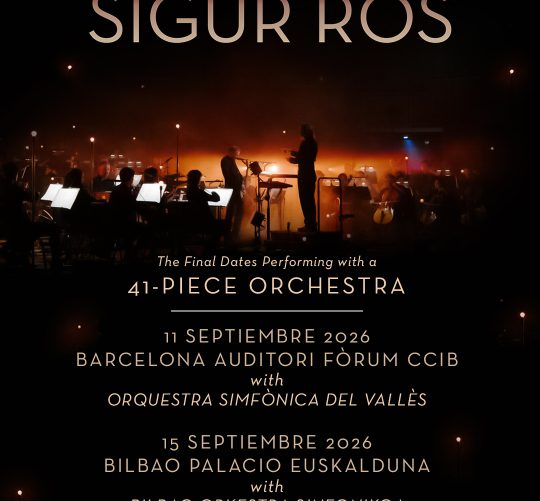 Sigur Rós anuncia su regreso a Europa con las últimas fechas de su gira mundial, que tendrá dos citas en Barcelona y Bilbao en septiembre