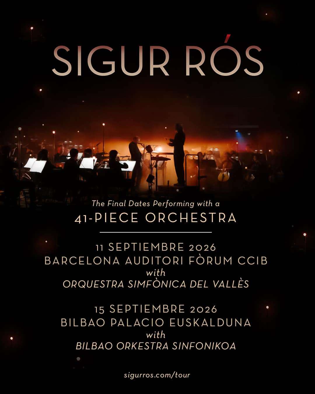 Sigur Rós anuncia su regreso a Europa con las últimas fechas de su gira mundial, que tendrá dos citas en Barcelona y Bilbao en septiembre