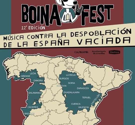 Boina Fest busca un año más artistas desconocidos de la España vaciada en su lucha contra la despoblación desde Arenillas (Soria)