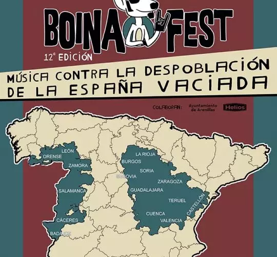 Boina Fest busca un año más artistas desconocidos de la España vaciada en su lucha contra la despoblación desde Arenillas (Soria)