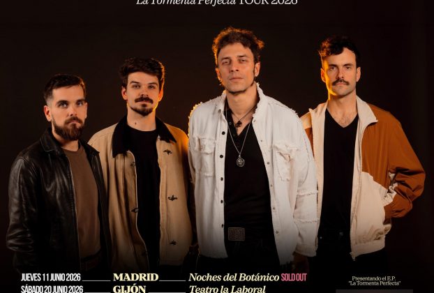 Después de dos años girando con 'El Presente', Shinova anuncia los primeros conciertos de 'La Tormenta Perfecta Tour 2026'