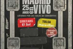 Sidecars, en El Sol, y Tulsa, en Maravillas, inauguran el ciclo 'Madrid en Vivo. 25 años' de la asociación de salas de la capital