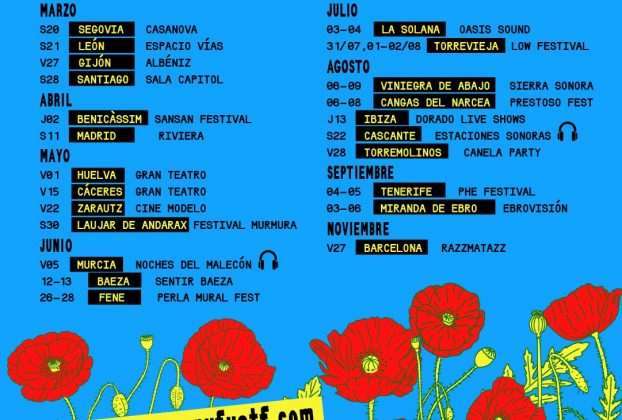 Acaban de ganar el Premio Ruido por su disco 'Todas las cosas buenas', que Rufus T Firefly siguen presentando con conciertos durante 2026