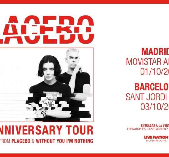 Placebo celebra sus tres décadas de trayectoria con una gira que incluye dos conciertos en Madrid y Barcelona en octubre de este año 2026