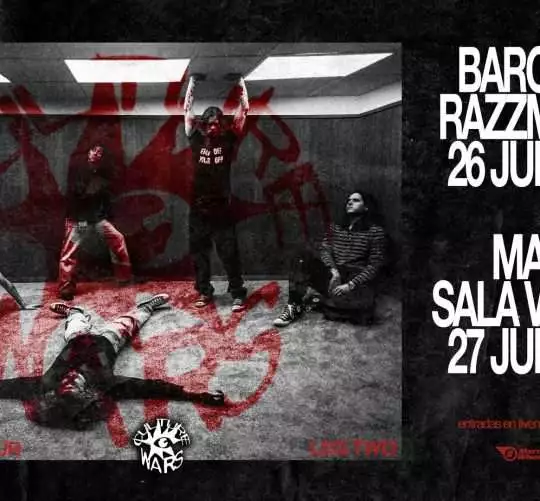Culture Wars anuncia dos conciertos en salas en España (Barcelona y Madrid) el próximo mes de junio dentro de su esperada gira mundial.
