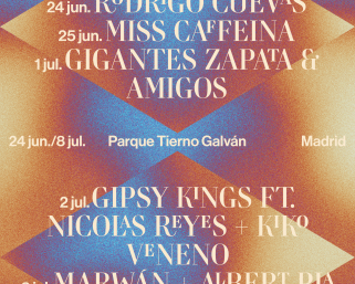 Madrid suma una nueva cita musical a su calendario estival: La Carbonería del Parque Tierno Galván. Un ciclo del 24 de junio al 8 de julio