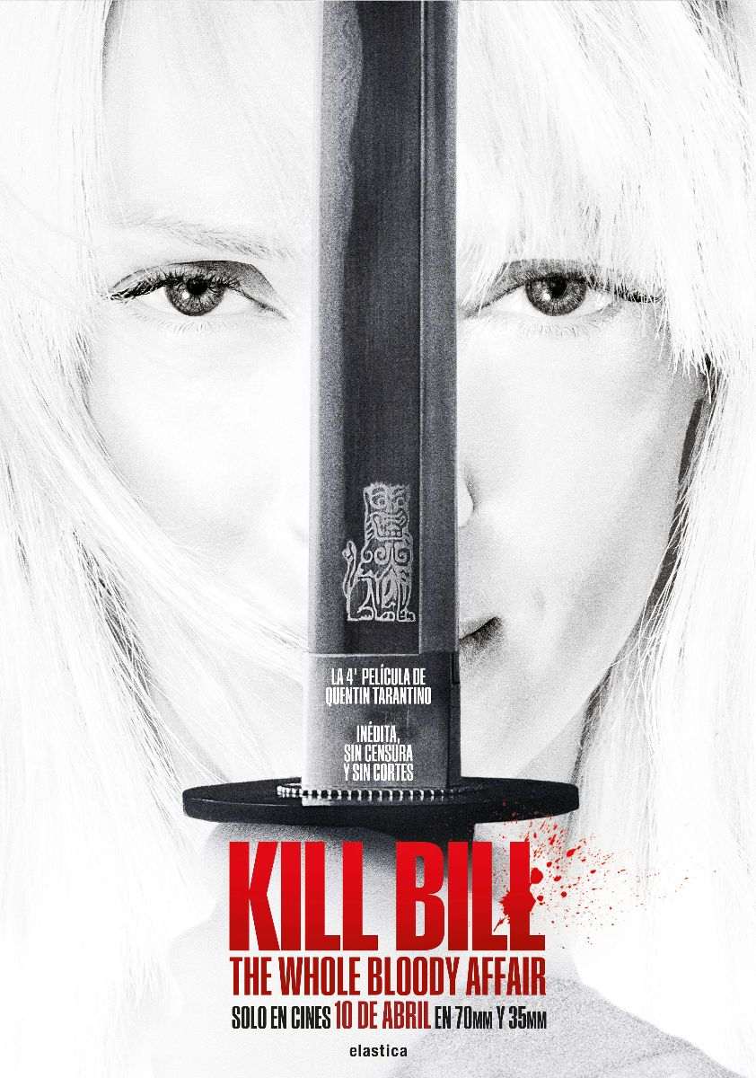 La magia de los 70 MM regresa a los cines con 'Kill Bill: The whole bloody affair', el 10 de abril en exclusiva en salas de Madrid y Zaragoza