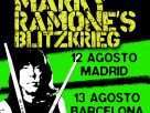 Vuelve un clásico de nuestros escenarios, vuelve Marky Ramone, con dos conciertos en Madrid y Barcelona en pleno mes de agosto