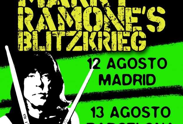 Vuelve un clásico de nuestros escenarios, vuelve Marky Ramone, con dos conciertos en Madrid y Barcelona en pleno mes de agosto