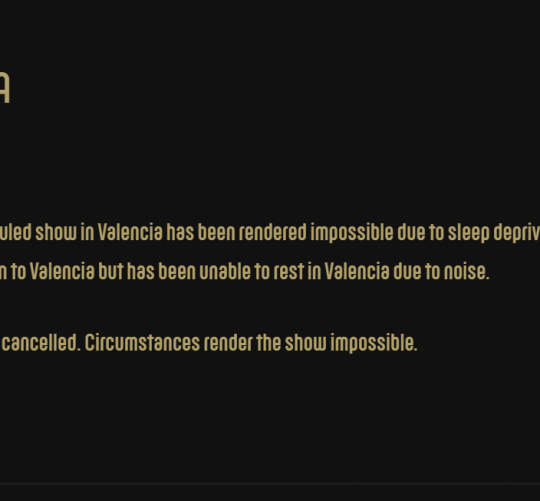 Morrissey cancela el concierto de hoy en Valencia