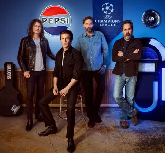 The Killers actuarán en la final de la UEFA Champions League, que se celebrará el próximo 30 de mayo en en Puskas Arena de Budapest (Hungría)