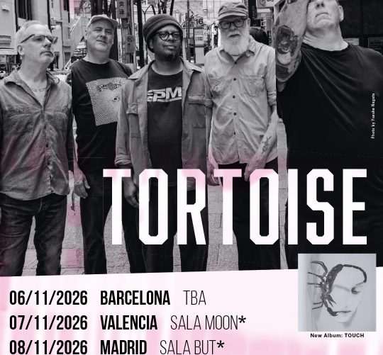 Tortoise anuncia tres conciertos en España