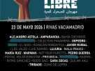 El recinto ferial del Auditorio Miguel Ríos de Rivas Vaciamadrid acogerá el próximo sábado día 23 de mayo el Festival Sáhara Libre
