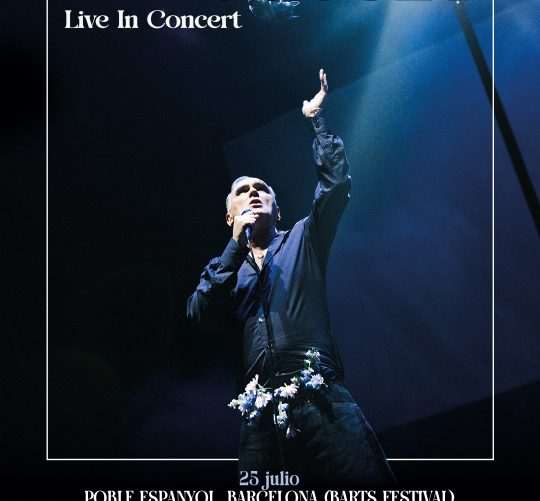 Tras su reciente pasó por nuestro país, Morrissey volverá a España y actuará en Barcelona (Poble Espanyol) y Madrid (Movistar Arena) en julio